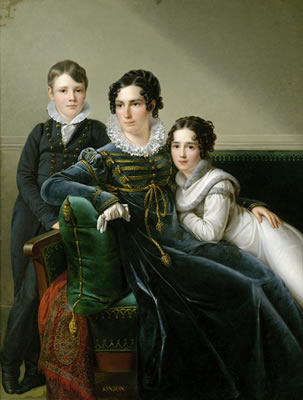 Bildnis einer vornehmen Dame mit Sohn und Tochter by François Joseph Kinson - Auction record, sale price, and art valuation. Compare with similar artists and explore comparable artworks.