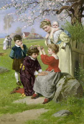 Jugendalter by Eugen Johann Georg Klimsch - Auction record, sale price, and art valuation. Compare with similar artists and explore comparable artworks.