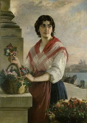 La bella fioraia