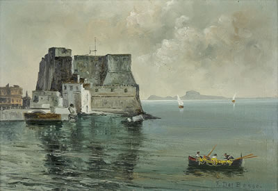Castel dell'Ovo und Palazzo Donn'Anna