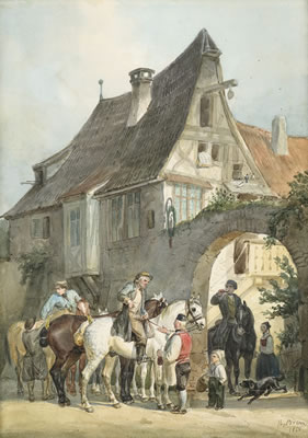Die Einkehr beim Gasthof