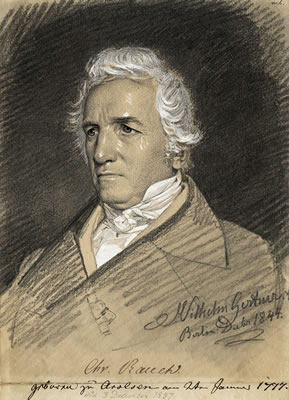 Porträt des Bildhauers Christian Daniel Rauch