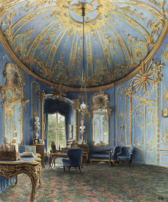 Das Schreibzimmer Friedrichs II. im Berliner Schloss