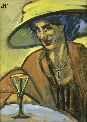 Bildnis einer Dame mit Hut by John Hoxter - Auction record, sale price, and art valuation. Compare with similar artists and explore comparable artworks.