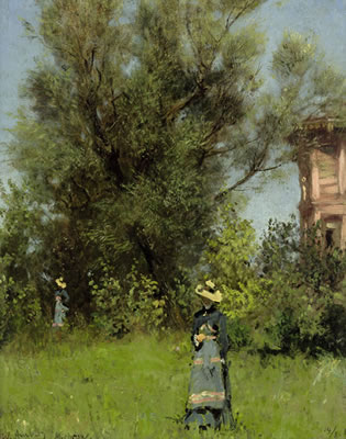 Sommerlicher Garten in Misdroy by Wilhelm Amberg - Auction record, sale price, and art valuation. Compare with similar artists and explore comparable artworks.