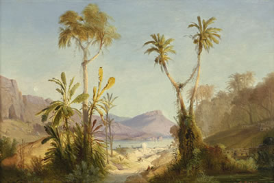 Blick auf eine orientalische Stadt