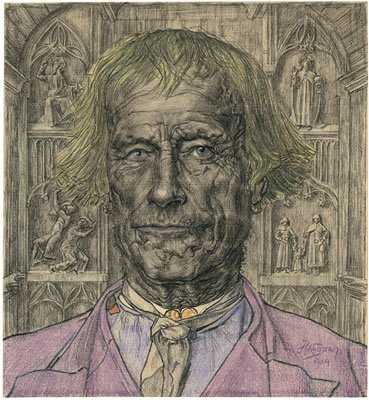 Bildnis eines alten Bauern vor einer Kathedrale by Jan (Johannes) Theodorus Toorop - Auction record, sale price, and art valuation. Compare with similar artists and explore comparable artworks.