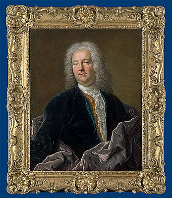Bildnis eines Herrn, traditionell identifiziert als Nicolas Prosper Bauyn, Marquis d'Angervilliers (1675 - 1740).
