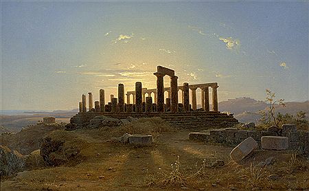 Das Tal der Tempel in Agrigent im abendlichen Sonnenlicht. by Alexander Herrmann - Auction record, sale price, and art valuation. Compare with similar artists and explore comparable artworks.