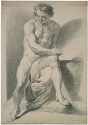 Männlicher Akt, sitzend. by Samuel Bottschild - Auction record, sale price, and art valuation. Compare with similar artists and explore comparable artworks.