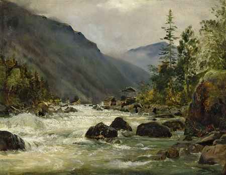Norwegian mountain landscape