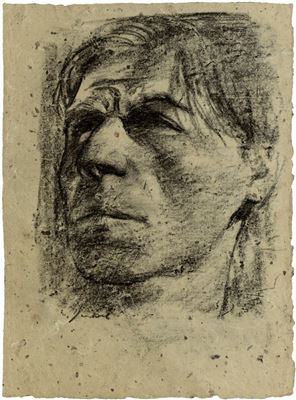 Portrait of Willy Jaeckel: Self-portrait.