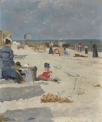 Sommerfrische in Bansin auf der Insel Usedom. by Paul Wilhelm Tubbecke - Auction record, sale price, and art valuation. Compare with similar artists and explore comparable artworks.