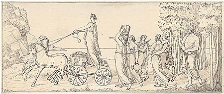 Odysseus und Nausikaa