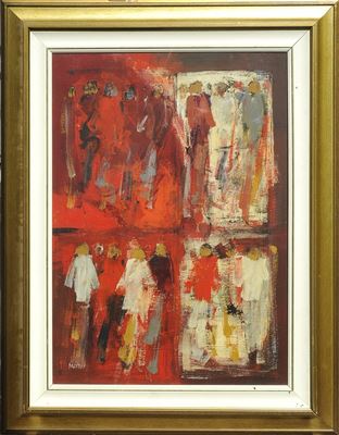 Sample artwork by Carlo Saccardi (1921 - 1997), known for painting - View similar artists and auction records