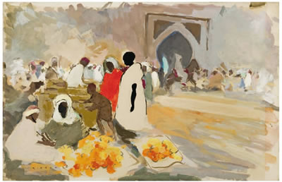Marché aux oranges