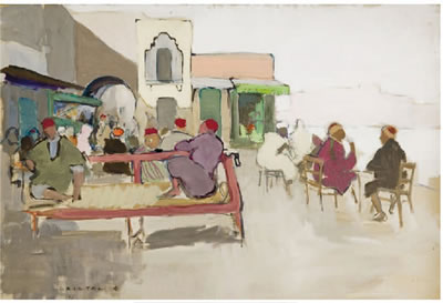 Sample artwork by Horace Cristol (1878 - 1959), known for painting - View similar artists and auction records
