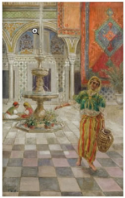 Tunisienne au patio