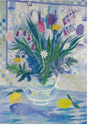 Fleurs et citrons