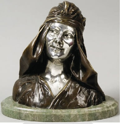 Jeune femme au turban