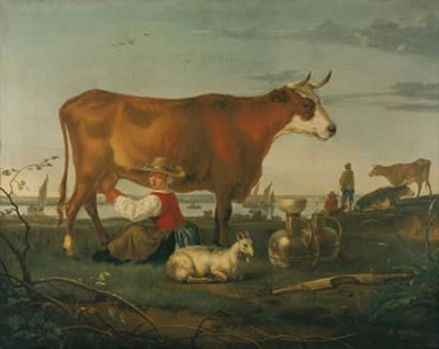 La traite au bord de la rivière by Aelbert Jacobsz Cuyp - Auction record, sale price, and art valuation. Compare with similar artists and explore comparable artworks.