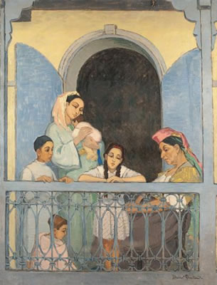 Au balcon, Mellah de Fez