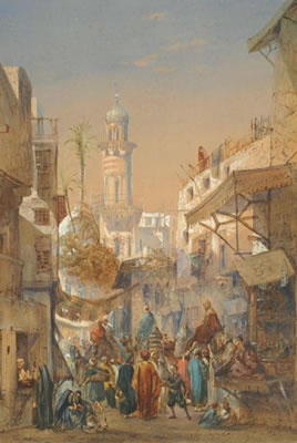 Un carrefour au Caire