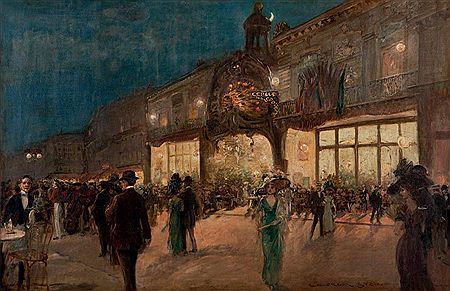 Soirée élégante au Cercle des sports, Vichy