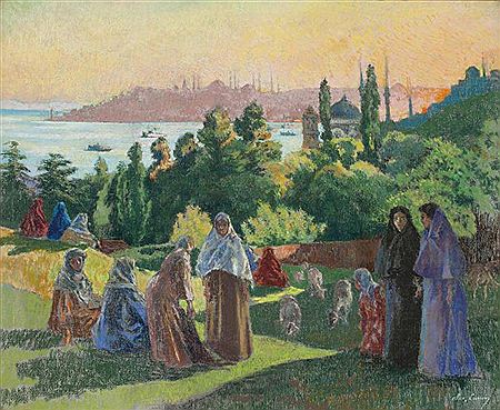 Vue sur la Corne d'Or by Alexandre Lunois - Auction record, sale price, and art valuation. Compare with similar artists and explore comparable artworks.