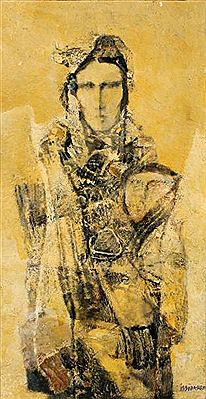 Maternité by M'Hamed Issiakhem - Auction record, sale price, and art valuation. Compare with similar artists and explore comparable artworks.