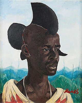 Portrait de Tutsi by Henri Kerels - Auction record, sale price, and art valuation. Compare with similar artists and explore comparable artworks.