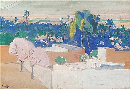 L'oasis en bleu