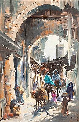 Ruelle animée de la Casbah