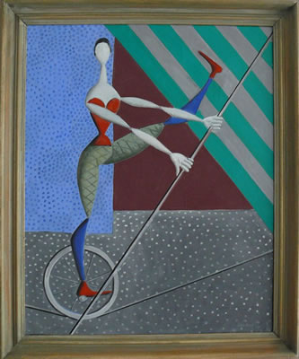 ''Auf dem Seil'';