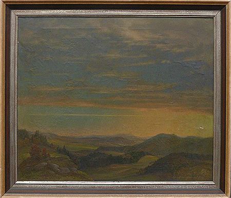 Abendstimmung im Vogtland