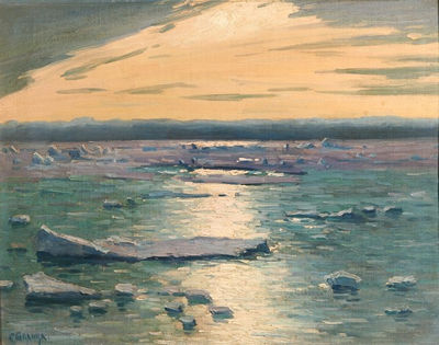 Sunset over the Sea, 1922