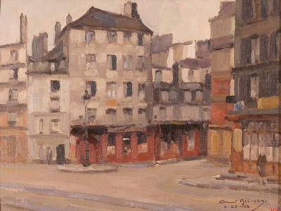 Street in Paris, February 28, 1933