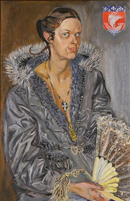 SELF-PORTRAIT WITH FAN