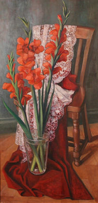 GLADIOLAS AND LACE