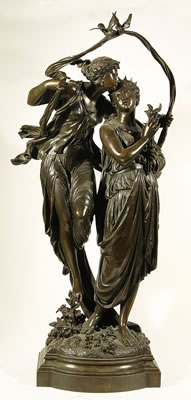 "Demeter and Nymph"