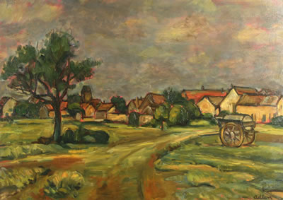 "Village in the Ile-de-France"