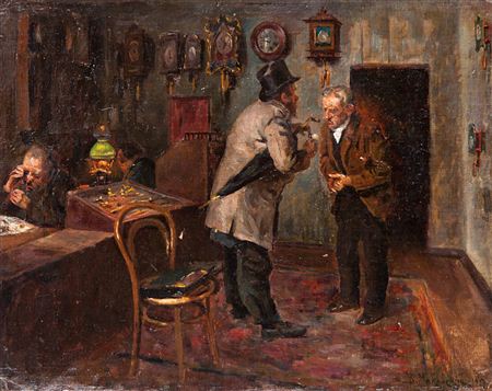 "At the Jewelers"