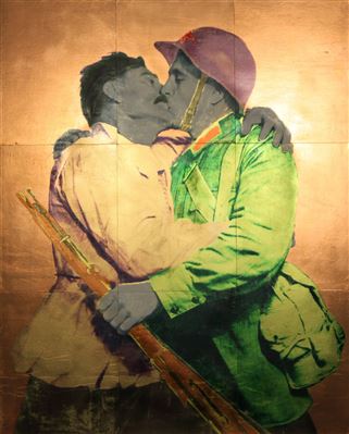 Kiss 1939 Stytle by Mikhail Magaril - Auction record, sale price, and art valuation. Compare with similar artists and explore comparable artworks.