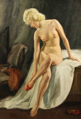 Seated Nude