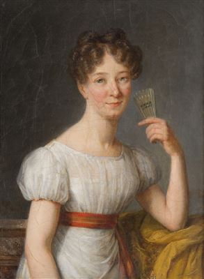 Portrait of a Lady (possibly Hortense de Beauharnais, Queen consort of Holland)