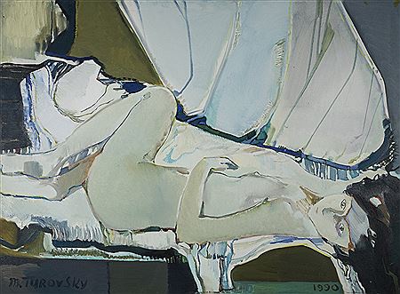 Sample artwork by Mikhaïl Turovsky (Born 1933), known for painting - View similar artists and auction records