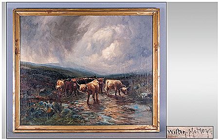 Sample artwork by Wilton Morley (19th century) - View similar artists and auction records
