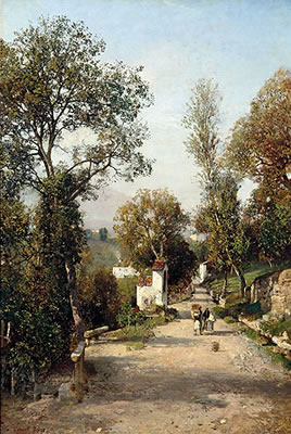 Sample artwork by August Rieger (1886 - 1942), known for landscape painting - View similar artists and auction records