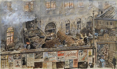 Sample artwork by Rudolf von Alt (1812 - 1905), known for watercolor landscape, historical views, and architectural painting - View similar artists and auction records