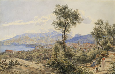 Blick auf Sorrent